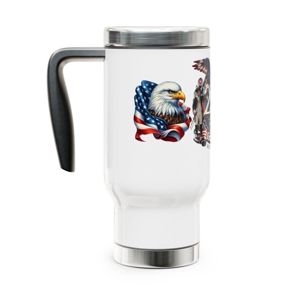 250th Semiquincentennial Anniversary USofA 1776 - 2026  14oz SS Travel Mug - Picture 6 of 9